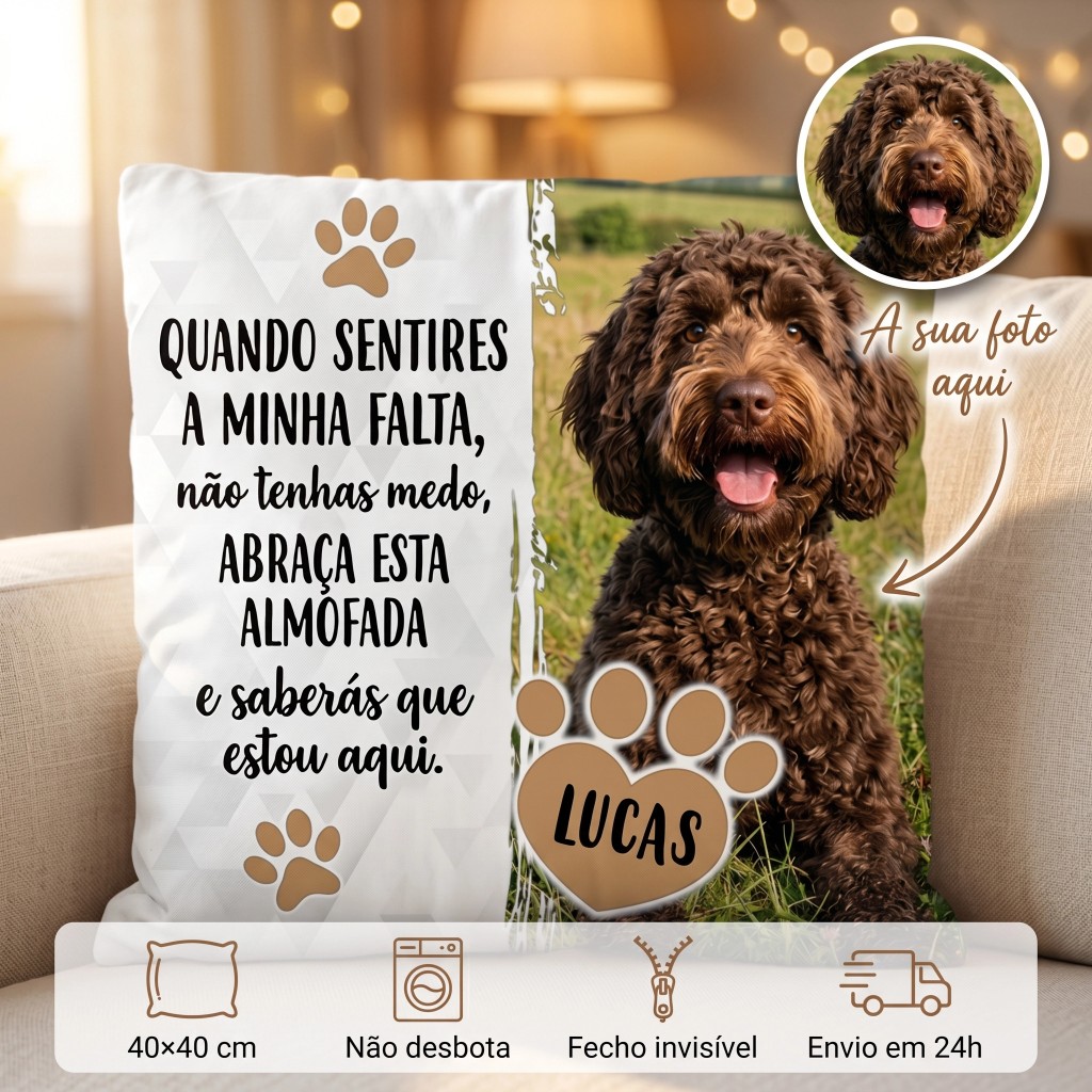 Almofada Memorial Personalizada